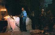 Ilya Repin Raising of Jairus Daughter oil painting artist